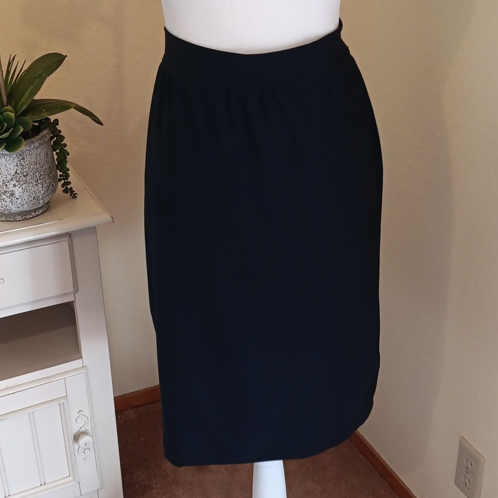 Spanx Double Layer Shapewear Skirt Pull On Slimming Pencil